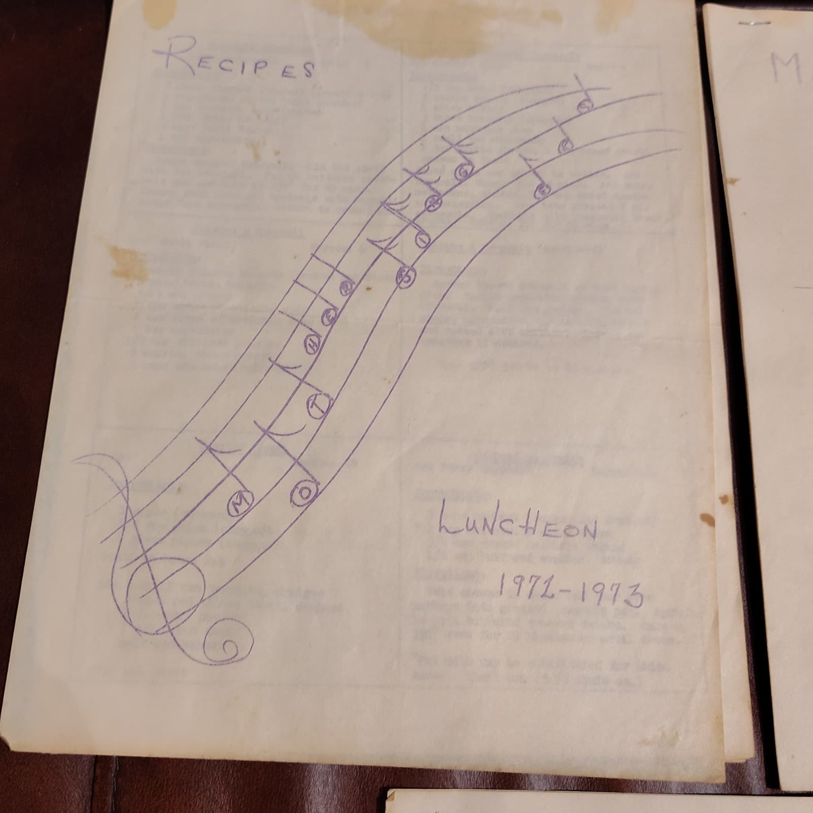 Retro Recipes Mothersingers Luncheon from 1971-76 - Thumbnail 2