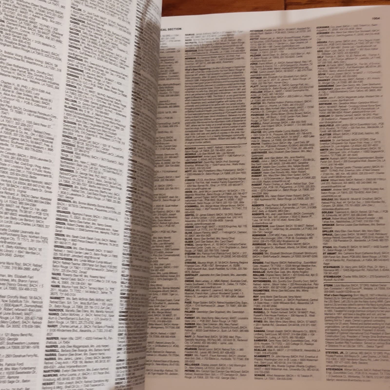 2010 LOUISIANA STATE UNIVERSITY ALUMNI DIRECTORY - BATON ROUGE, LA - YB 2685 - Thumbnail 8