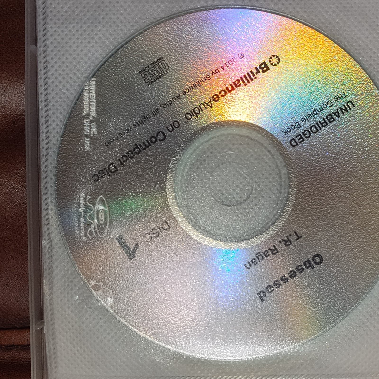 Obsessed by T.R. Ragan (English) Audio 8 Compact Disc Book - Thumbnail 3