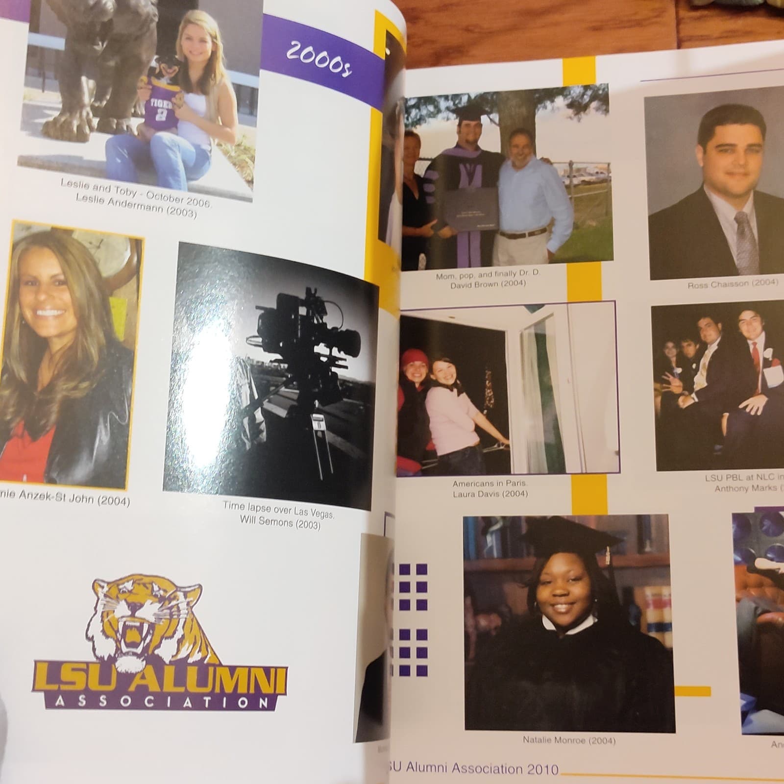 2010 LOUISIANA STATE UNIVERSITY ALUMNI DIRECTORY - BATON ROUGE, LA - YB 2685 - Thumbnail 6