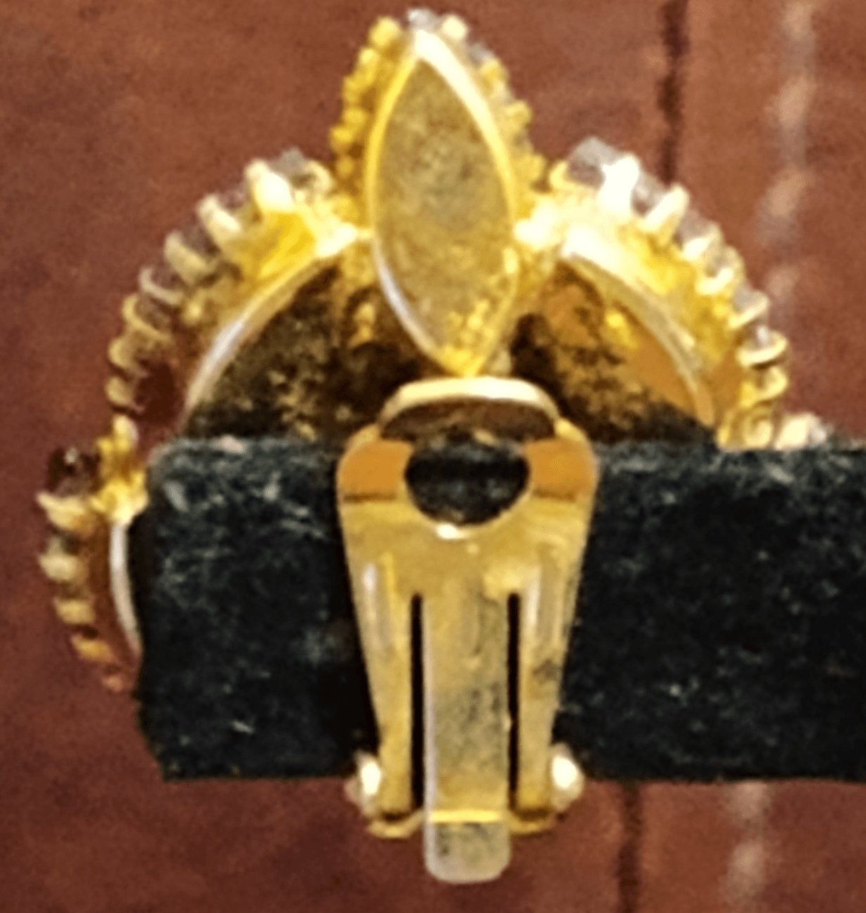 Vintage Kramer UnSigned Earrings Shades Of multi colors - Thumbnail 5