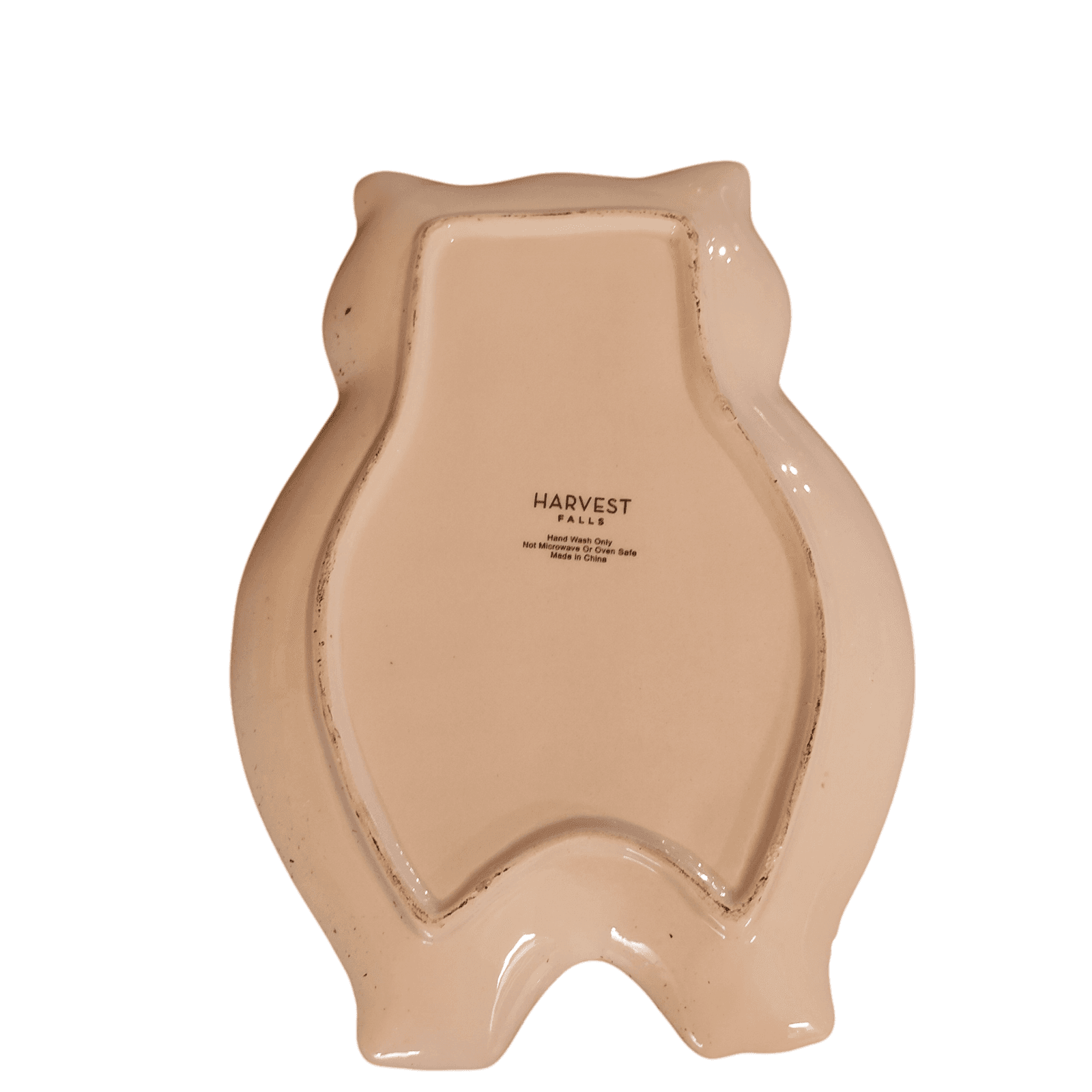 MCM Beautiful Harvest Falls bigeye owl plate - Thumbnail 2