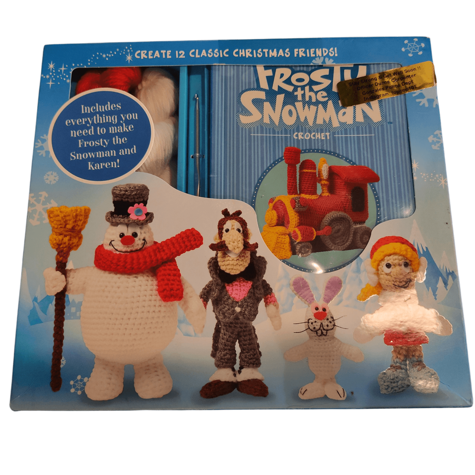 Frosty the Snowman Crochet Kit new - Image 1
