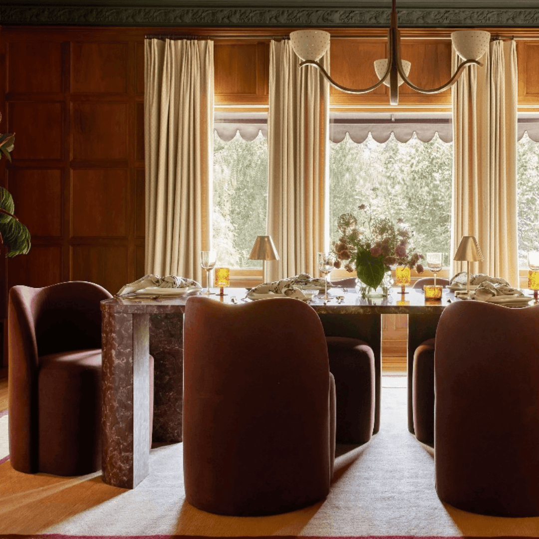 Lulu and Georgia Bedell Dining Chair Set of 5 - Image 1