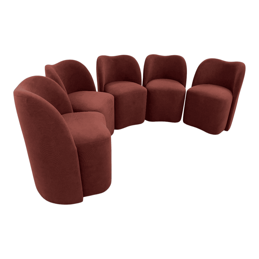 Lulu and Georgia Bedell Dining Chair Set of 5 - Thumbnail 10