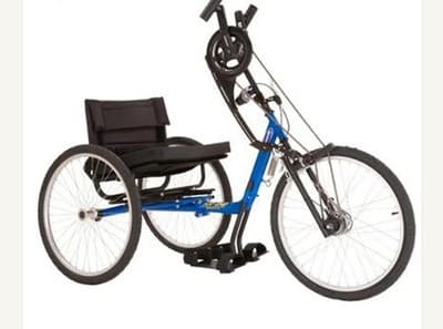 18” W Seat Invacare Top End Excelerator handcycle 7 speeds Hand Cycle - Image 1