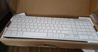 Wireless Keyboard and Mouse Ultra Slim Combo KEYBOARD DF22 MOUSE MX107 IMAC - Thumbnail 2