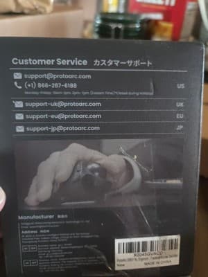 EM01 NL Ergonomic Wireless Trackball Mouse Mice ProtoArc Designed For Comfort - Thumbnail 3