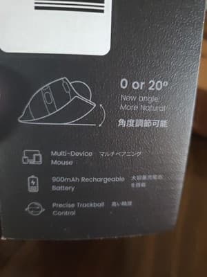 EM01 NL Ergonomic Wireless Trackball Mouse Mice ProtoArc Designed For Comfort - Thumbnail 4