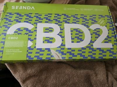 Seenda CBD2 White Wireless Keyboard & Mouse - Thumbnail 2
