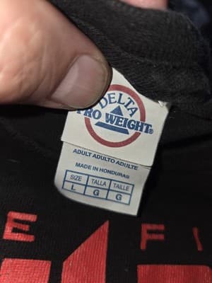 Five Finger Death Punch Black 100% Cotton T-Shirt Men's Large Alstyle - Thumbnail 5