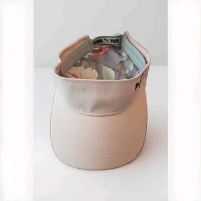 Puma Women's Golf Sport Visor Adjustable Pink Fruit Rose Fruit - Image 1