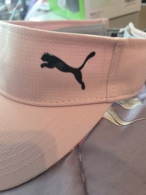 Puma Women's Golf Sport Visor Adjustable Pink Fruit Rose Fruit - Thumbnail 4