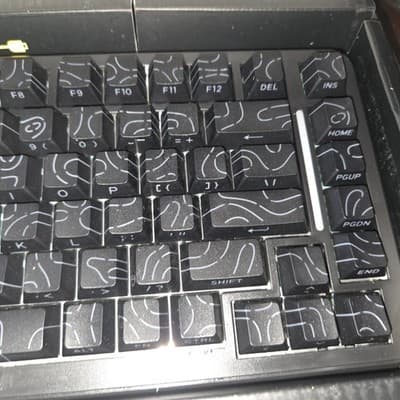 ATTACK SHARK X82 PRO HE Wired Mechanical Gaming Keyboard - Black Anime - Thumbnail 3