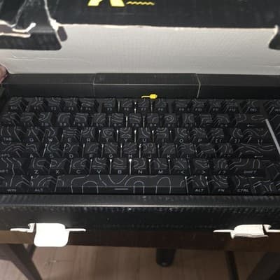 ATTACK SHARK X82 PRO HE Wired Mechanical Gaming Keyboard - Black Anime - Thumbnail 2