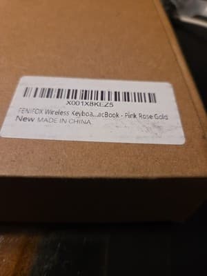 Fenifox Wireless Keyboard And Mouse Set Pink & Rose Gold, NIB - Thumbnail 4