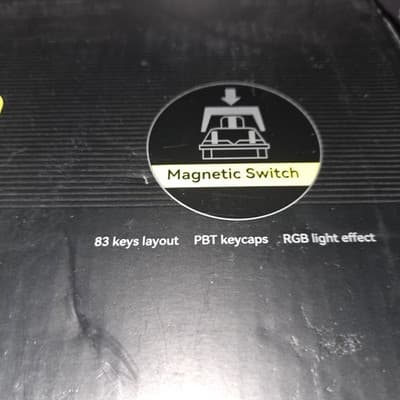 ATTACK SHARK X82 PRO HE Wired Mechanical Gaming Keyboard - Black Anime - Thumbnail 6