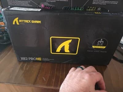 ATTACK SHARK X82 PRO HE Wired Mechanical Gaming Keyboard - Black Anime - Thumbnail 12