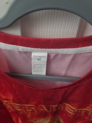 New Megadeath 35 Years of Megadeath T-Shirt Size 100% Polyester XL - Thumbnail 3