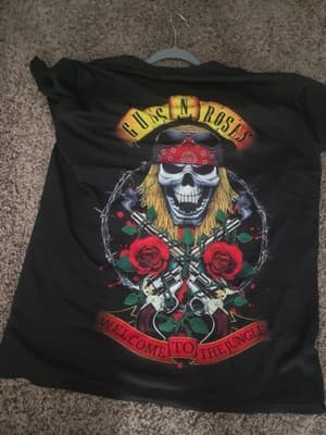 GUNS N' ROSES T SHIRT X LARGE XXL 100% Poloyester - Thumbnail 2