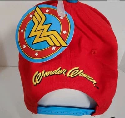 DC Comics Originals Wonder Woman Adult Adjustable Hat (Nwt) - Thumbnail 2
