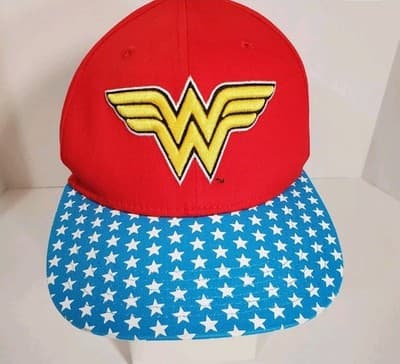 DC Comics Originals Wonder Woman Adult Adjustable Hat (Nwt) - Image 1