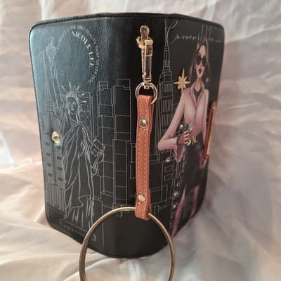 NICOLE LEE WALLET BIFOLD WALLET WRISTLET "JOURNEY OF STEPHANIE" RFIDNICOLE... - Thumbnail 3