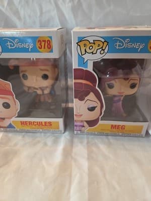 Lot of 2#379 #378 Disney Hercules Meg Hot Topic Funko Pop! - Thumbnail 2