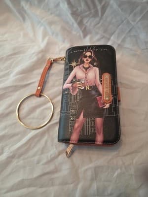 NICOLE LEE WALLET BIFOLD WALLET WRISTLET "JOURNEY OF STEPHANIE" RFIDNICOLE... - Thumbnail 2