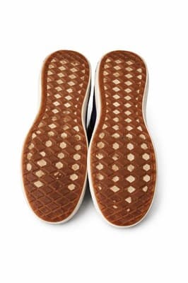 VANS Off The Wall Womens Size 8.5 Classic Skate Sneakers Red Lace Up Shoe - Thumbnail 4