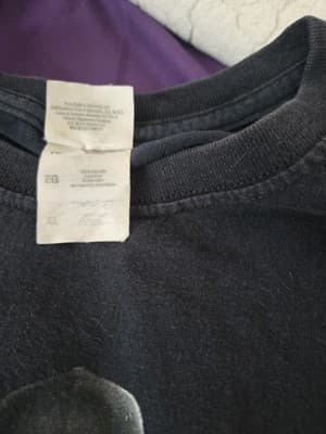 Vintage Tatted Skull Day Of The Dead Girl Pitbull Black T Shirt Size XL - Thumbnail 2