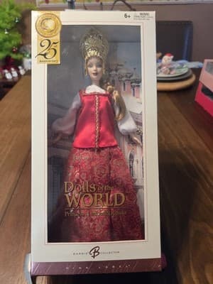 Princess of Imperial Russia 25th Anniversary Dolls of the World Barbie G5861 - Thumbnail 4
