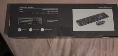 KMA1 PRO KEYBOARD MOUSE COMBO FOR MAC SLIM AND SLEEK BACKLIT - Thumbnail 2