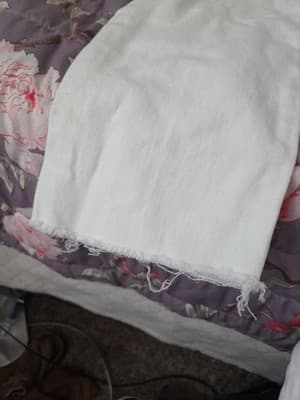 NWOT, Women’s LEVI Wedgie Straight White Stonewash Denim Jeans Size 30 - Thumbnail 6