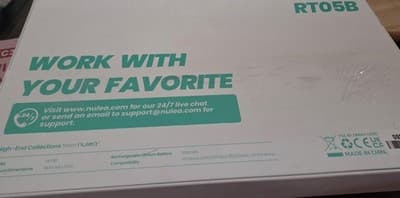 Nulea RT05B Wireless Ergonomic Keyboard Split Keyboard w/ Cushioned Wrist Rest - Thumbnail 2