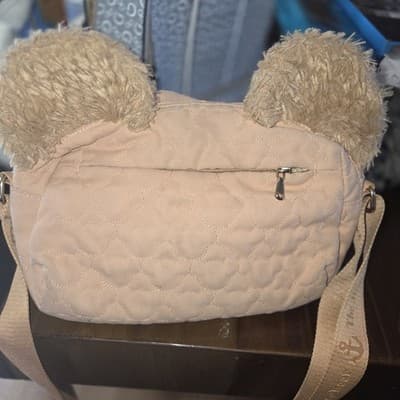 Tokyo DisneySea Duffy Quilted Shoulder Bag Bear Ear Design Japan Exclusive - Thumbnail 2
