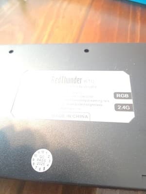 Black RedThunder K10 Wireless Gaming Keyboard & Mouse Combo (No C Type Charger) - Thumbnail 10