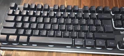 Black RedThunder K10 Wireless Gaming Keyboard & Mouse Combo (No C Type Charger) - Thumbnail 3