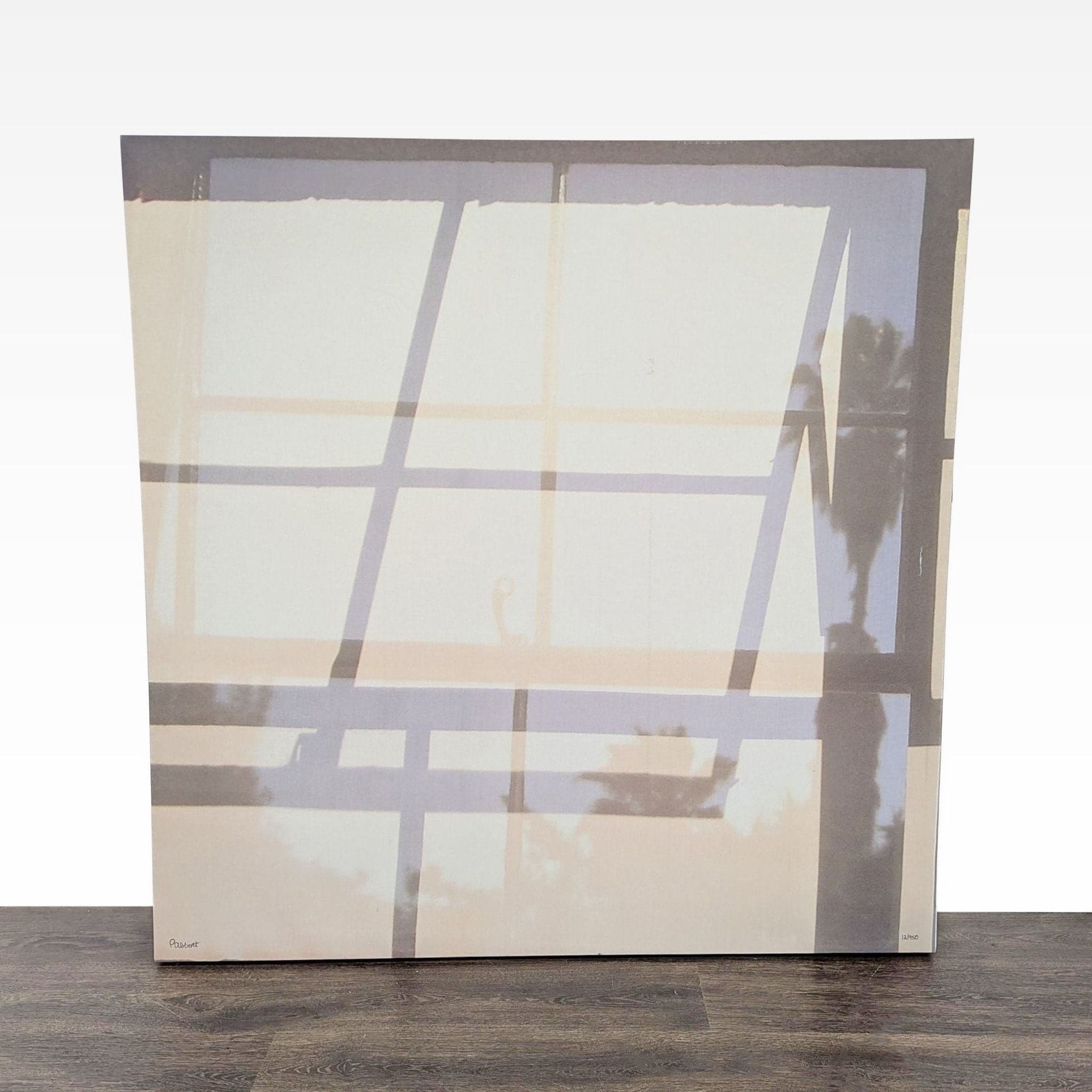 P Abbott Limited Edition Modern Art Print “ The Loft II” – Window Reflection (12/950) - Image 1