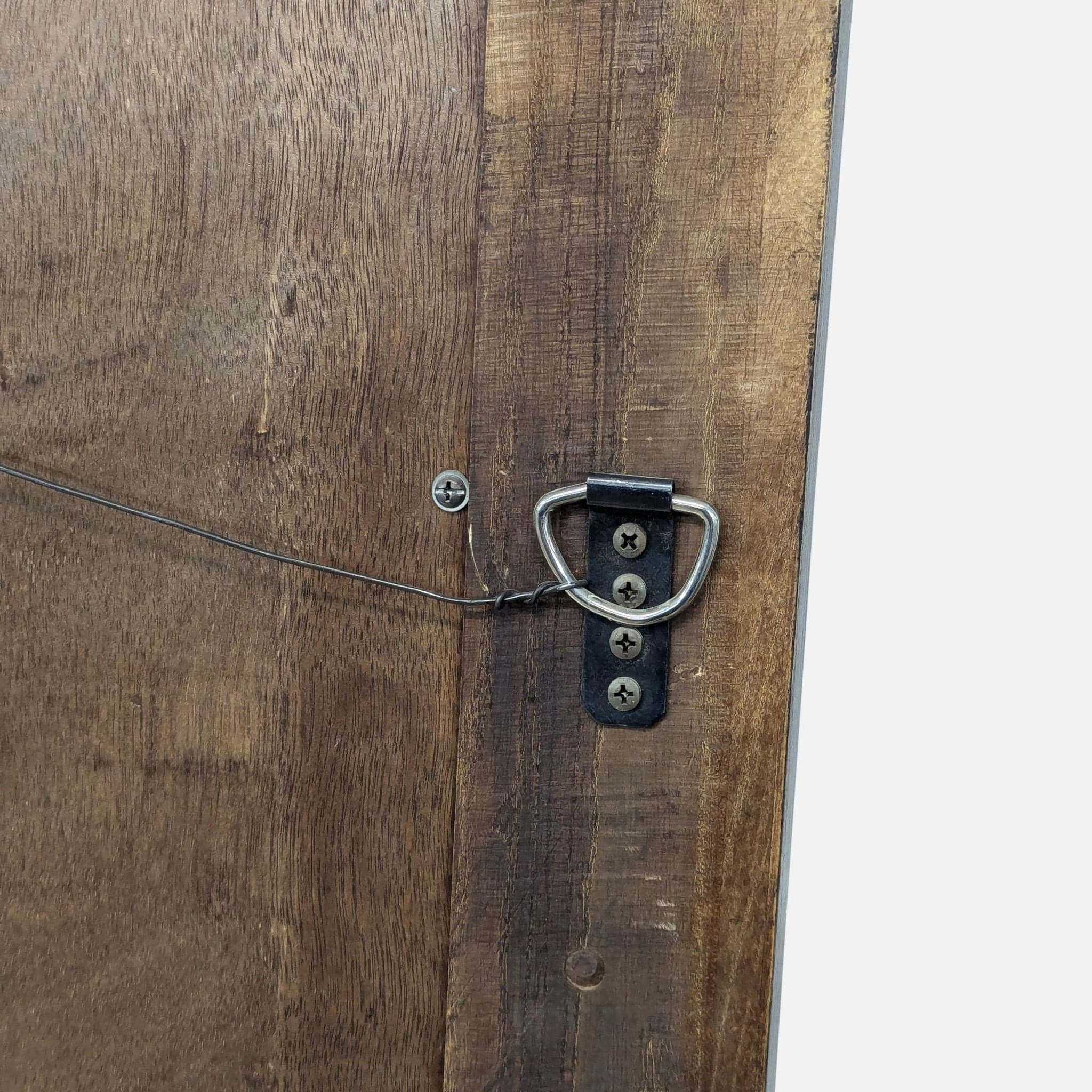 Wood Framed Mirror - Thumbnail 2