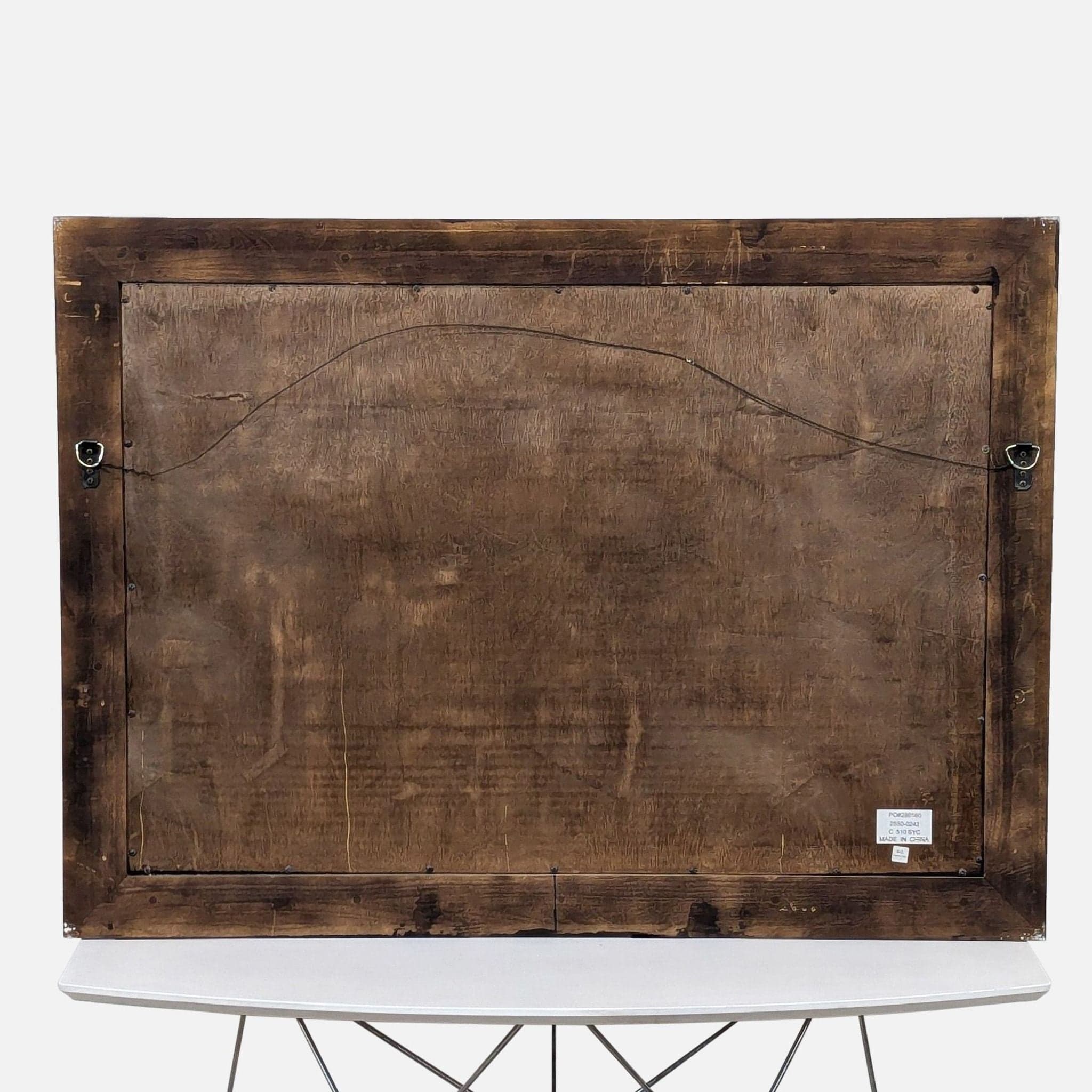 Wood Framed Mirror - Thumbnail 4