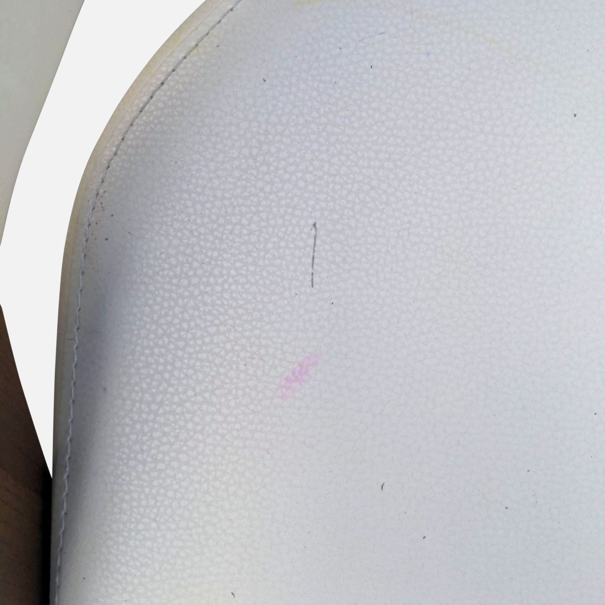 Lucas Mid-Century Cream & Walnut Dining Chair - Thumbnail 6