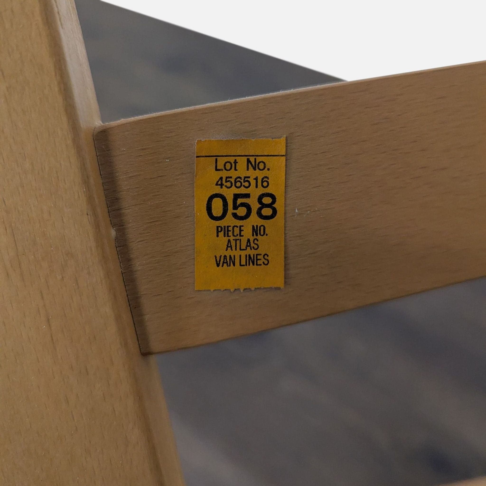 Modern Lounge Chair with Wooden Frame and Black Leather Cushion - Thumbnail 7