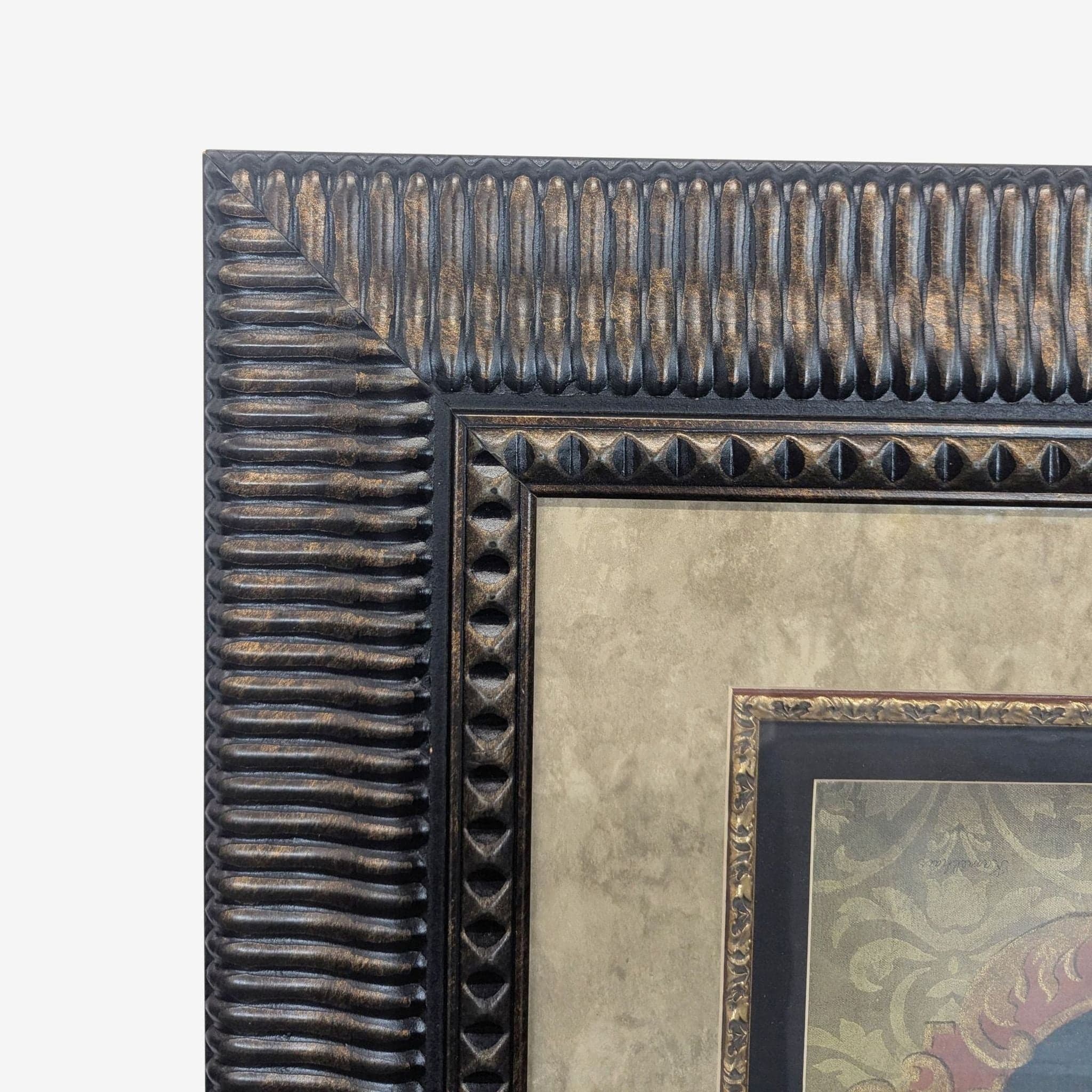 Large Chinoiserie Style Framed Artwork “Paradise II” – Exotic Bird Panel by Abigail Kamelhair - Thumbnail 3