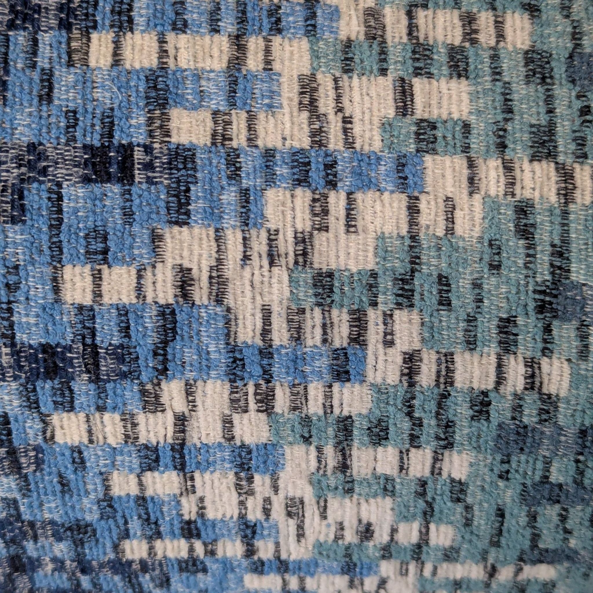 Jiaxing Home Fortune Furniture Co. Blue Patterned Recliner Lounge Chair with Cushions - Thumbnail 9