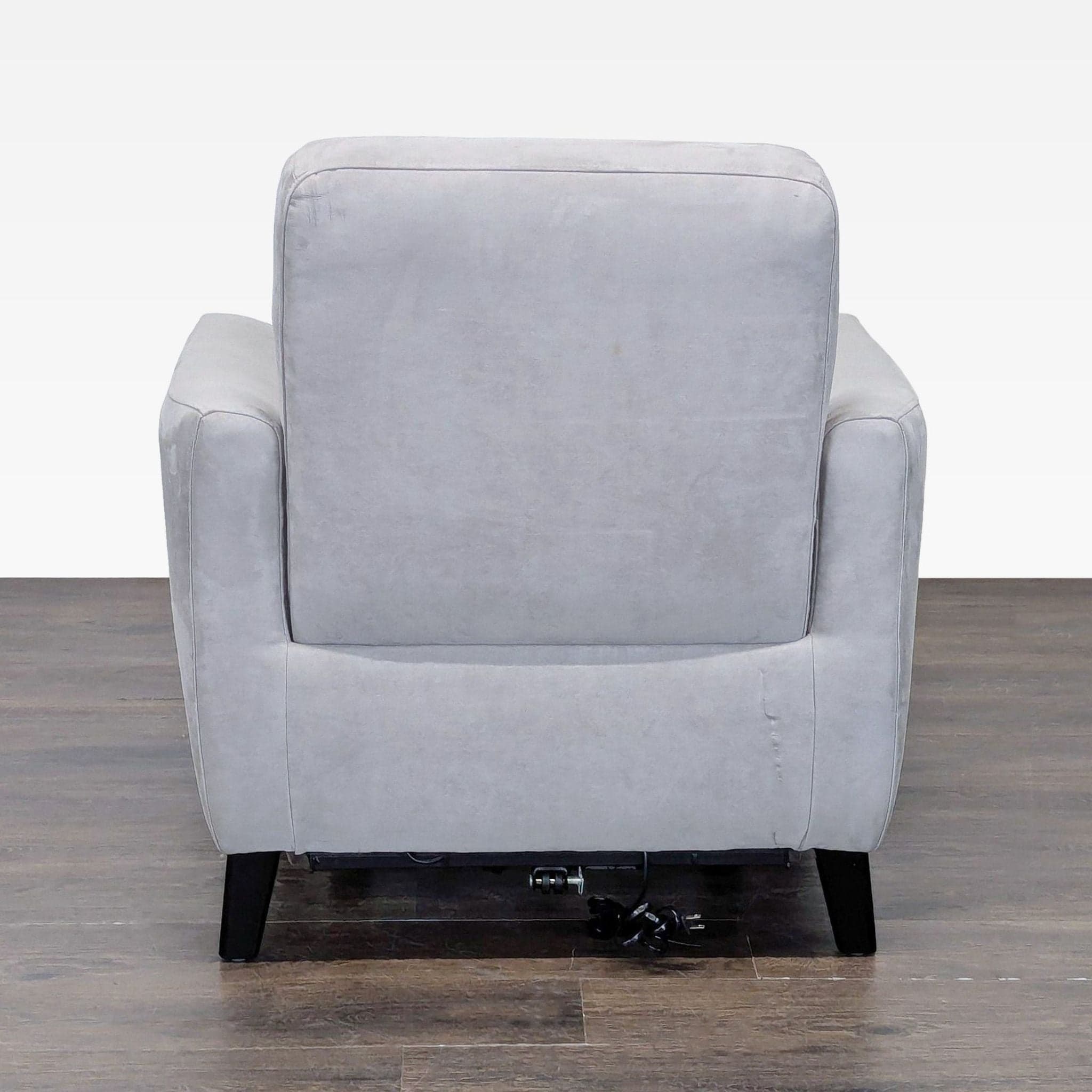 Jason Furniture Modern Grey Recliner Armchair – Electric Lounge Chair for Living Room - Thumbnail 3