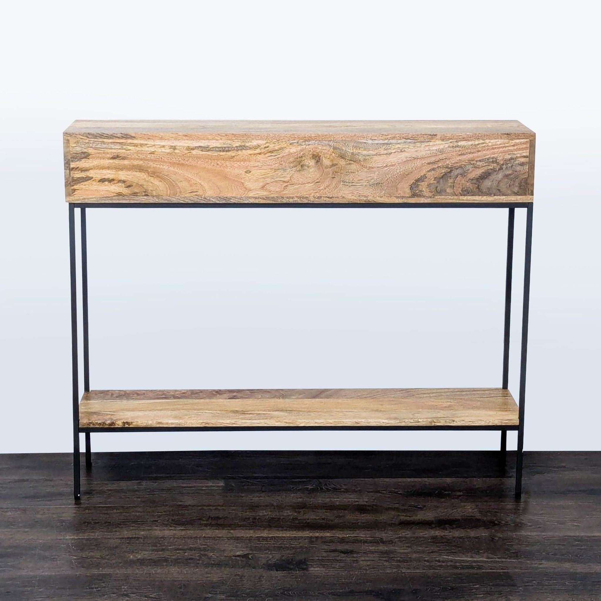 West Elm Rustic Open Skinny Console - Thumbnail 4