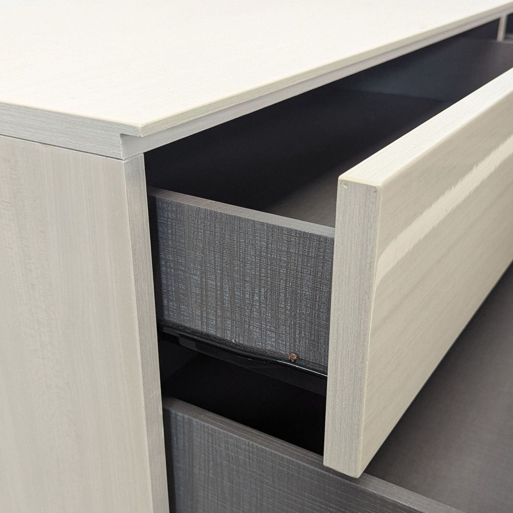 Alf + DaFre Mont Blanc Modern 3-Drawer Dresser in Light Wood Finish - Thumbnail 8