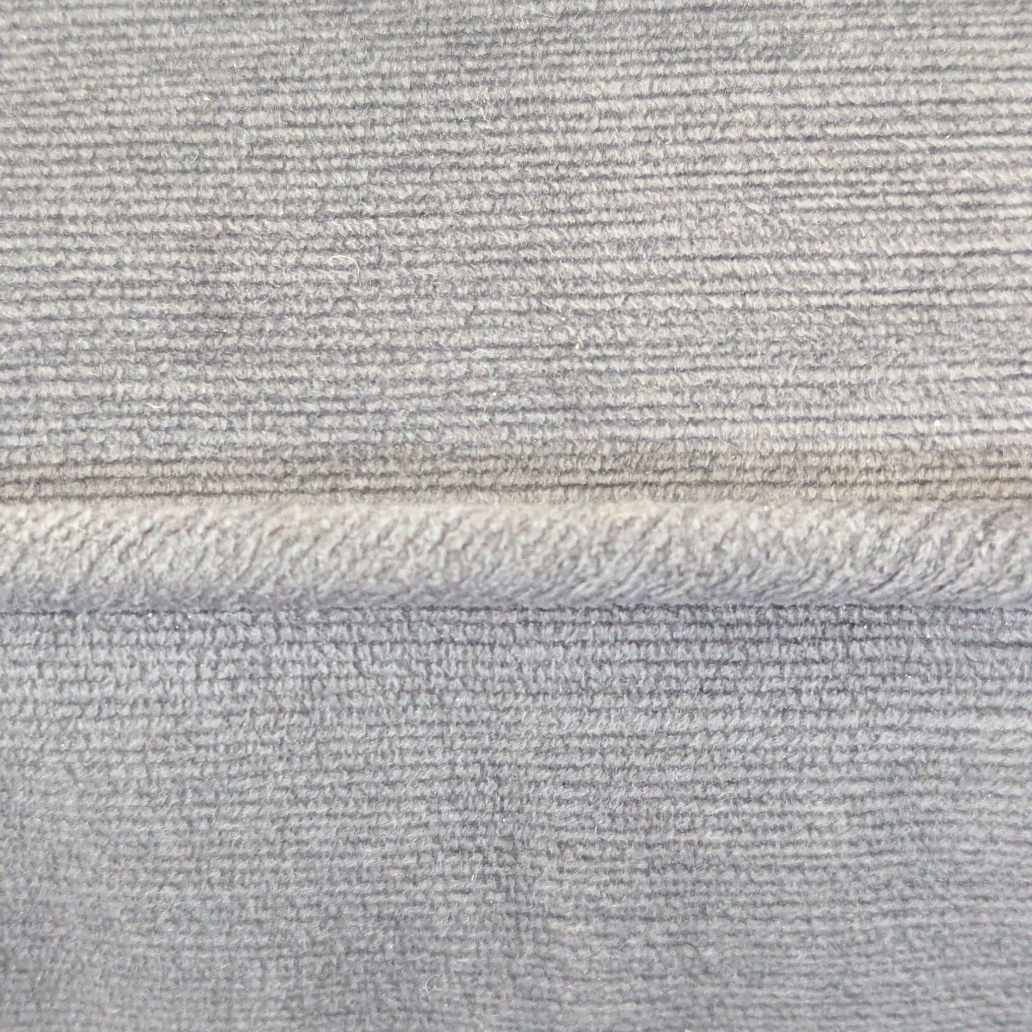 Mitchell Gold + Bob Williams Gray Velvet L-Shaped Sectional Sofa - Thumbnail 7