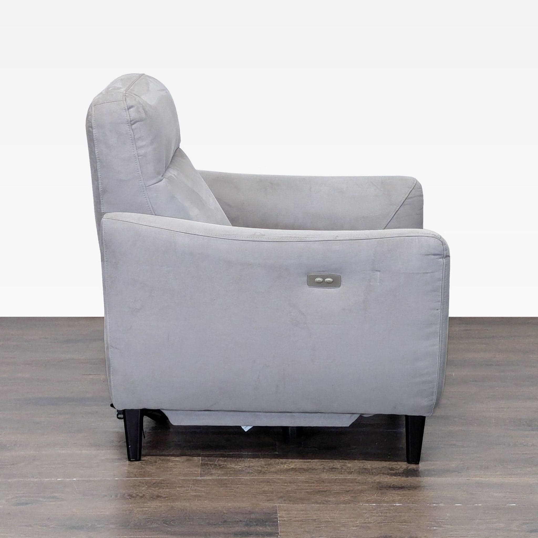 Jason Furniture Modern Grey Recliner Armchair – Electric Lounge Chair for Living Room - Thumbnail 9